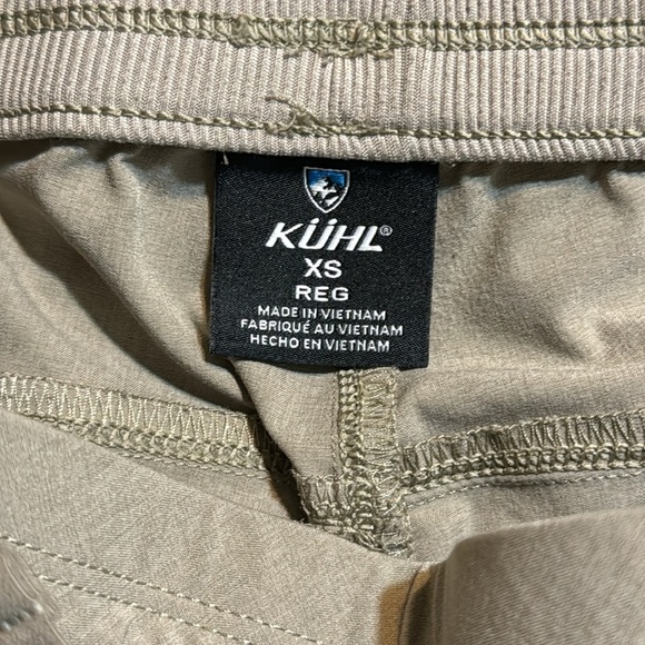 Kuhl ladies casual outdoors pants with elastic waist and drawstrings by ankle Xs - Picture 10 of 11